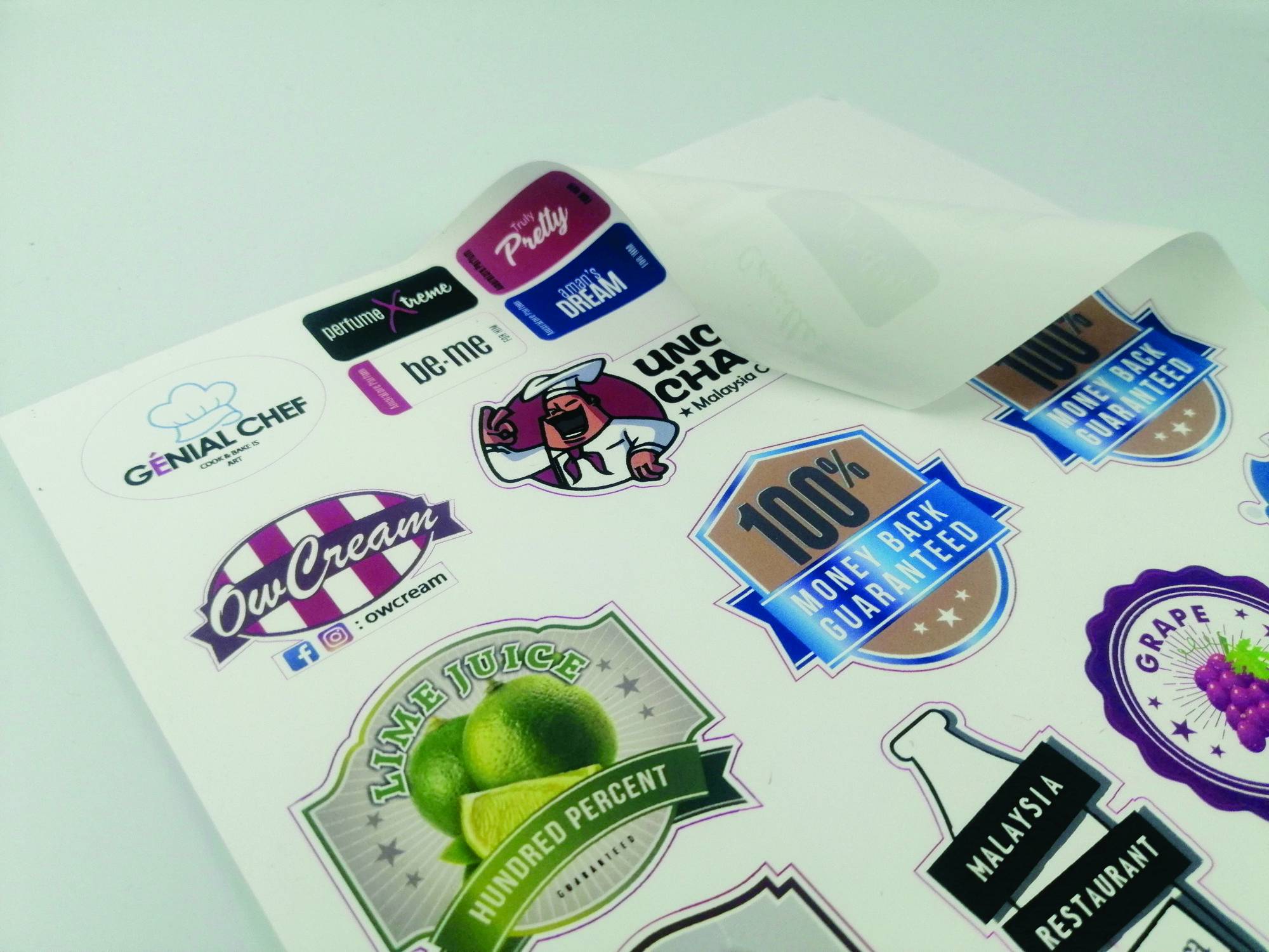 A4 INKJET WATERPROOF MATTE PP SYNTHETIC STICKER